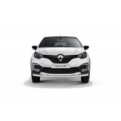 Защита переднего бампера Renault Kaptur с 2016 (одинарная)