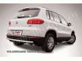 Защита заднего бампера Volkswagen Tiguan с 2011 (Радиусная)