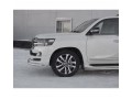 Защита переднего бампера двойная D76/D63 для TOYOTA LAND CRUISER 200 EXCALIBUR 2017- по н в