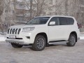 Защита переднего бампера Toyota Land Cruiser Prado 150 с 2017 (уголки+клыки)