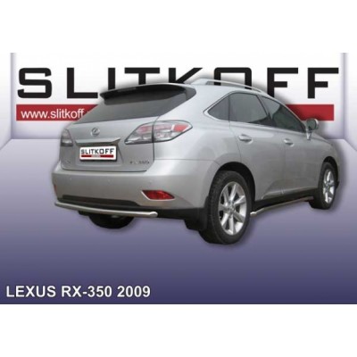 Защита заднего бампера Lexus RX 2009-2012