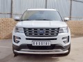 Защита переднего бампера FORD EXPLORER 2016-   D63 секции