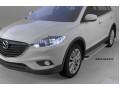 Пороги алюминиевые Opal Mazda CX-9 с 2007