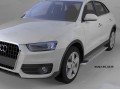 Пороги алюминиевые Opal Audi Q3 с 2011