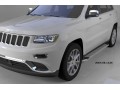 Пороги алюминиевые Opal Jeep Grand Cherokee с 2011