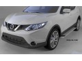 Пороги алюминиевые Opal Nissan Qashqai с 2014