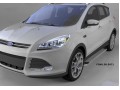 Пороги алюминиевые Opal Ford Kuga с 2013