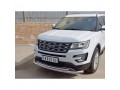 Защита переднего бампера FORD EXPLORER 2016-   D76 секции-D42 дуга