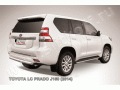 Защита заднего бампера Toyota Land Cruiser Prado 150 с 2013 (Короткая)