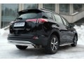 Защита заднего бампера Toyota RAV4 с 2015 (одинарная, вариант 2)