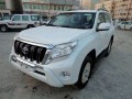 Накладка на передний бампер Toyota Land Cruiser Prado 150 с 2013 белая