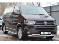 Защита переднего бампера Volkswagen T5/Multivan/Caravelle 2003-2015 (двойная)