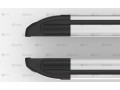 Боковые подножки Citroen C-Crosser с 2007-2013 Brilliant Silver