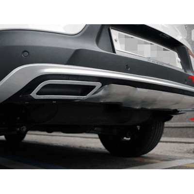 Накладки на передний и задний бампер Kia Sportage 2010-2015 (Вариант 2)