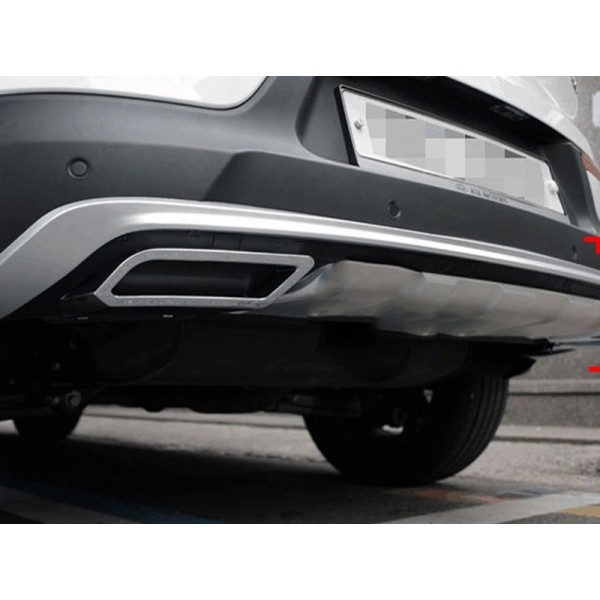 Накладки на передний и задний бампер Kia Sportage 2010-2015 (Вариант 2)