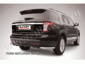 Защита заднего бампера Ford Explorer с 2011 (уголки)