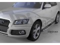 Пороги алюминиевые Zirkon Audi Q5 с 2008