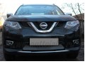 Защита радиатора Nissan X-Trail с 2014 (Chrome)