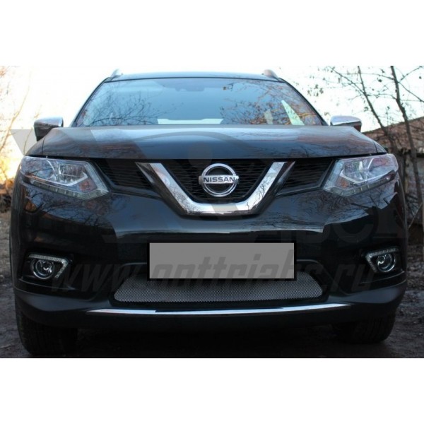 Защита радиатора Nissan X-Trail с 2014 (Chrome)