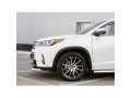 Защита переднего бампера Toyota Highlander 2017- секция+ дуга