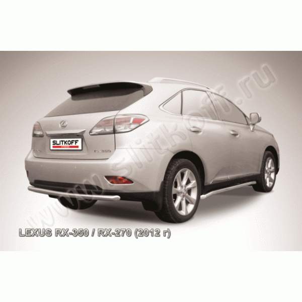 Защита заднего бампера Lexus RX с 2012