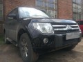 Защита радиатора Mitsubishi Pajero 2006-2011 (Black)