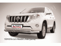 Защита переднего бампера Toyota Land Cruiser Prado 150 с 2013 (Двойная 2)