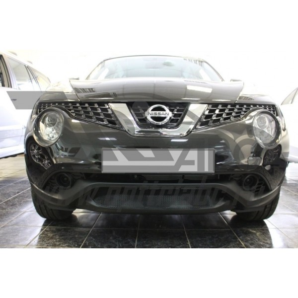 Защита радиатора Nissan Juke с 2014 (Black)