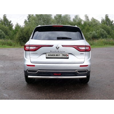 Защита заднего бампера  RENAULT KOLEOS 2017-  60,3 мм