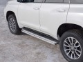 Защита штатных порогов Toyota Land Cruiser Prado 150 с 2017