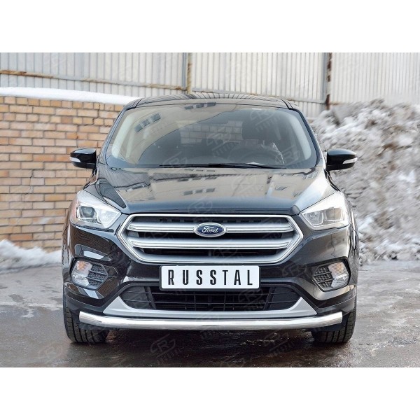 Защита переднего бампера FORD KUGA 2016-   D63 секции