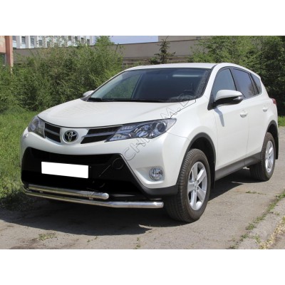 Дуга передняя d-53+53 с 4 загибами Toyota Rav-4 2013-