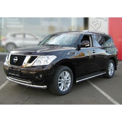 Дуга передняя d-60+53 Nissan Pathfinder 2010-2013