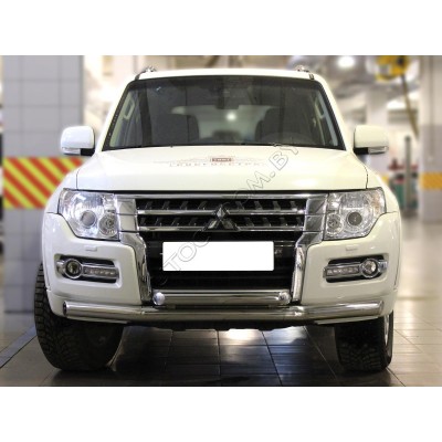 Дуга передняя d-76+60 Mitsubishi Pajero 4 2007-2011