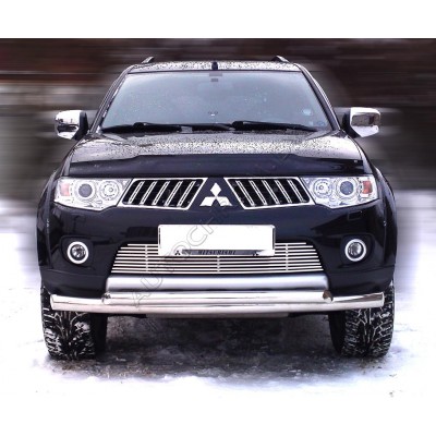 Дуга передняя d-76+60 Mitsubishi Pajero Sport 2008-2014