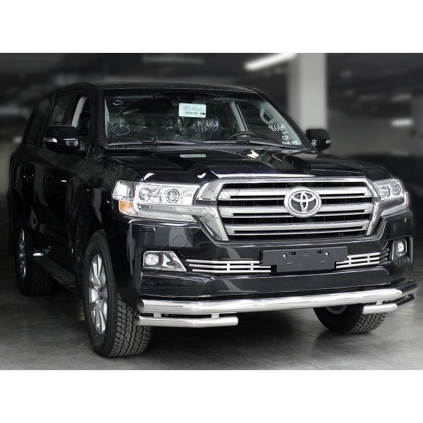 Дуга передняя d-76+60 Toyota Land Cruiser 200 2015-