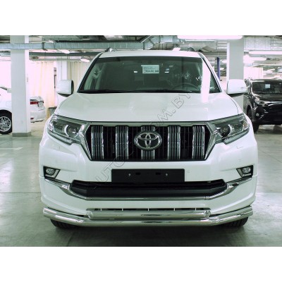 Дуга передняя d-76+60 Toyota Land Cruiser Prado 150 STYLE 2019-