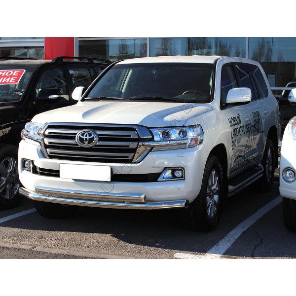 Дуга передняя d-76+76х43 Toyota Land Cruiser 200 2015-