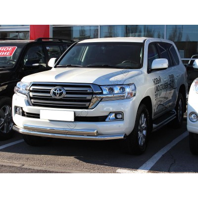 Дуга передняя d-76+76х43 Toyota Land Cruiser 200 EXECUTIVE LOUNGE 2018-