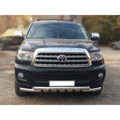 Дуга передняя d-76 с накладками Toyota Sequoia 2007-