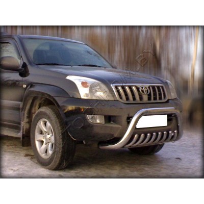 Дуга передняя d-76 с защитой картера Lexus LX 470 2008-