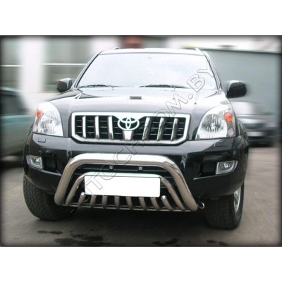 Дуга передняя d-76 с защитой картера Toyota Land Cruiser Prado 120 2003-2009