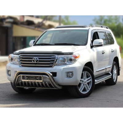 Дуга передняя d-76 с защитой картера с дугой Toyota Land Cruiser 200 2012-2013