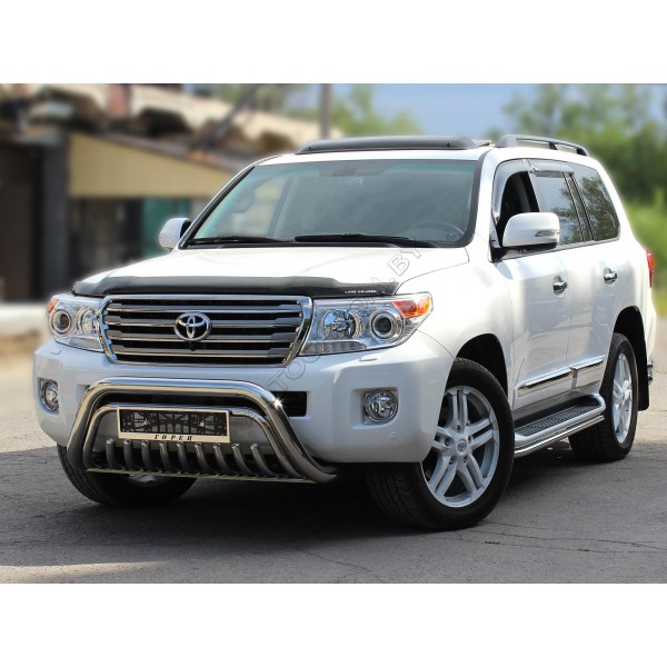 Дуга передняя d-76 с защитой картера с дугой Toyota Land Cruiser 200 2013-2015