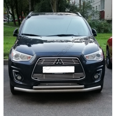 Дуга передняя с загибами d-60+53 Mitsubishi ASX 2012-2016