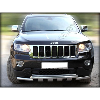 Дуга передняя с защитой картера Jeep Grand Cherokee 2010-2013