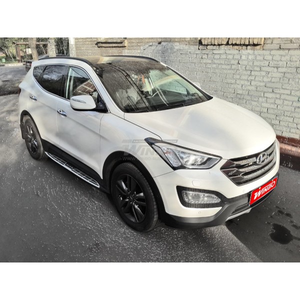 Оригинальные пороги Hyundai Santa Fe с 2012