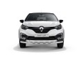 Защита переднего бампера Renault Kaptur с 2016 (двойная с защитой)