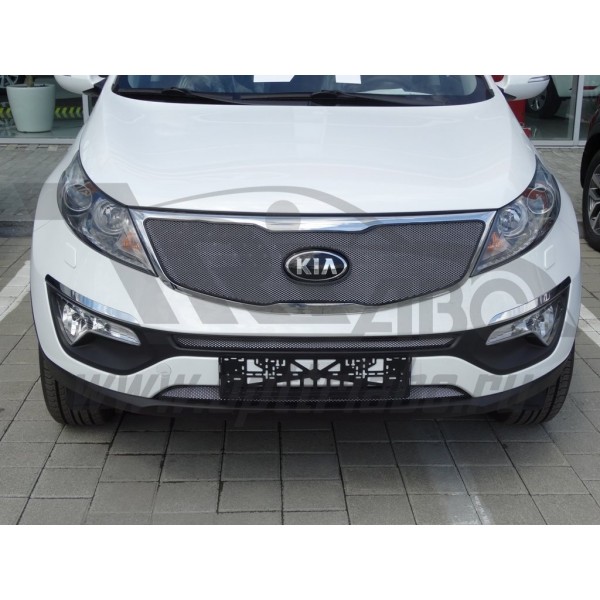 Защита радиатора KIA Sportage с 2014 (Chrome)