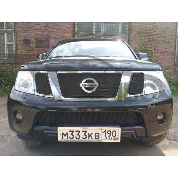 Защита радиатора Nissan Pathfinder 2010-2014 (Black)